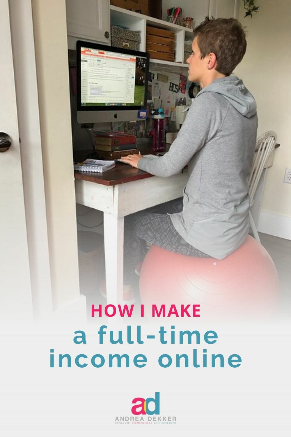 The online world has huge income potential. If you've ever wondered how to make money working online from home, this post is sure to be a helpful resource! Read more about my work-from-home journey over the last 13 years, as well as some of my favorite resources to help YOU make money working online! via @andreadekker