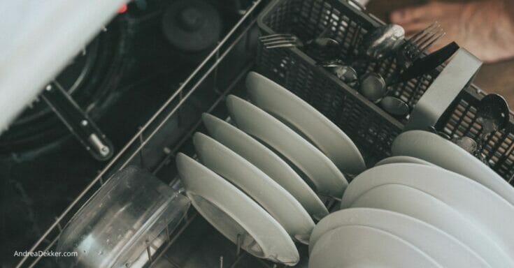 how to clean a dishwasher