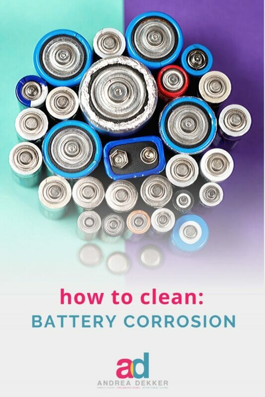 6 steps to clean battery corrosion