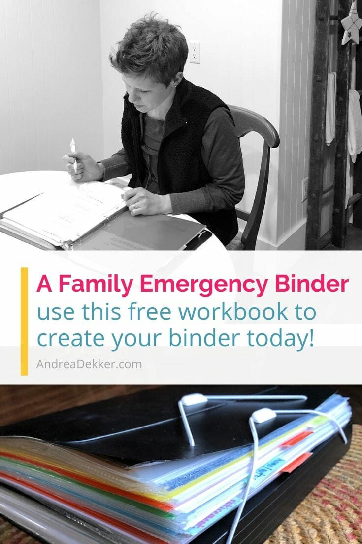 Give your loved ones the tools and resources they need to “take over” in the event of an emergency… and give yourself peace of mind! This free template will help you set up your own family emergency binder today! via @andreadekker