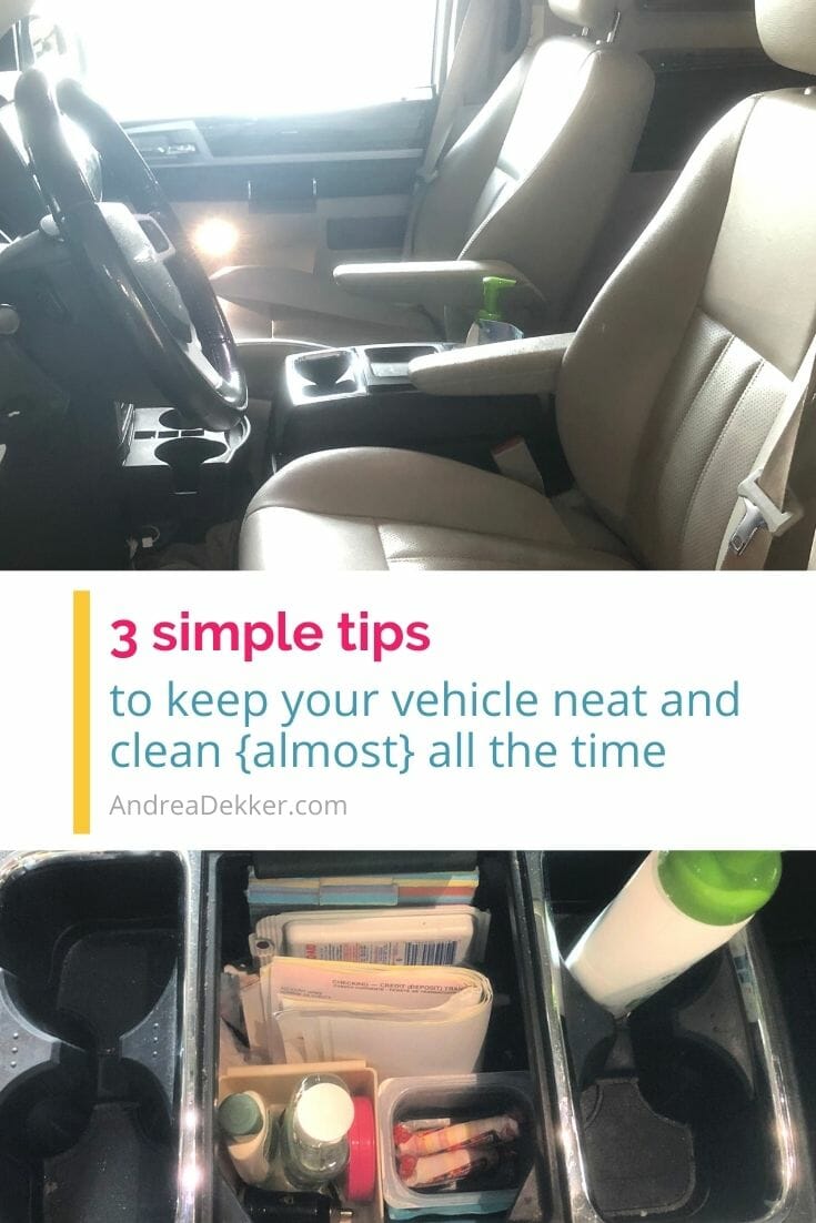 how to keep your vehicle clean