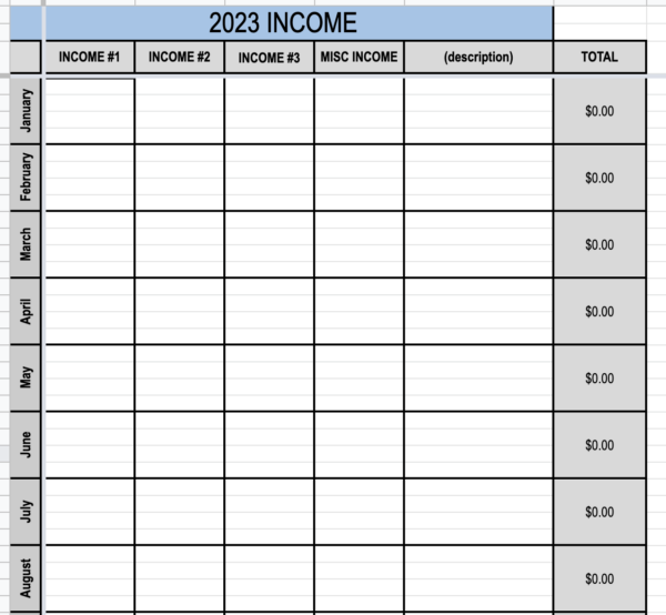 A Simple Way to Track Your Saving and Spending | Andrea Dekker