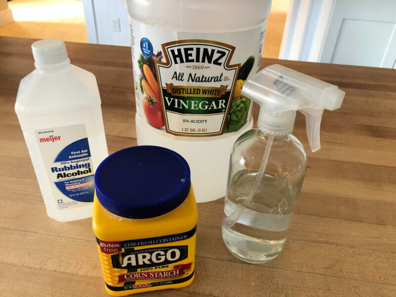 ingredients for glass cleaner