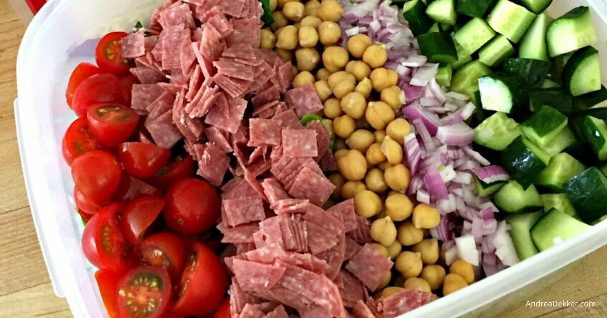 Italian Chopped Salad {BEST Recipe!} –