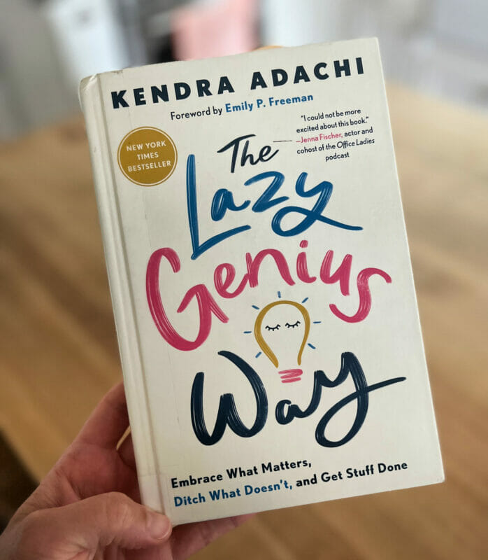 lazy genius book