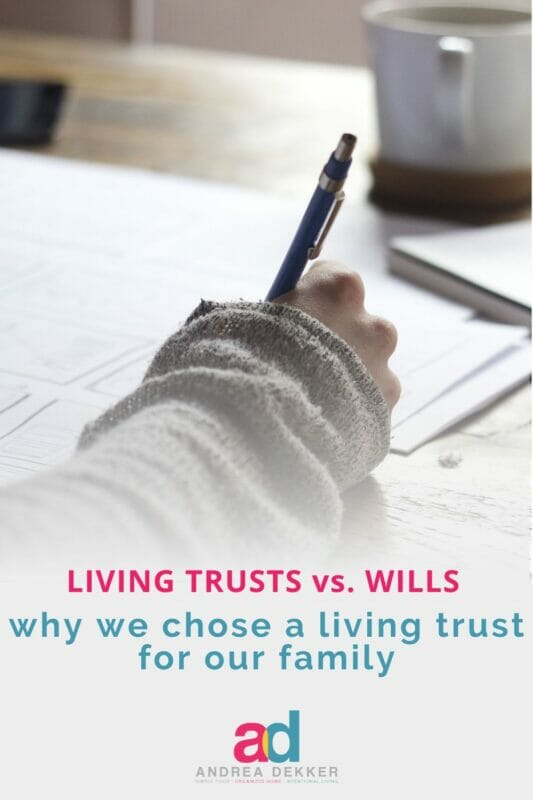 how to set up a living trust