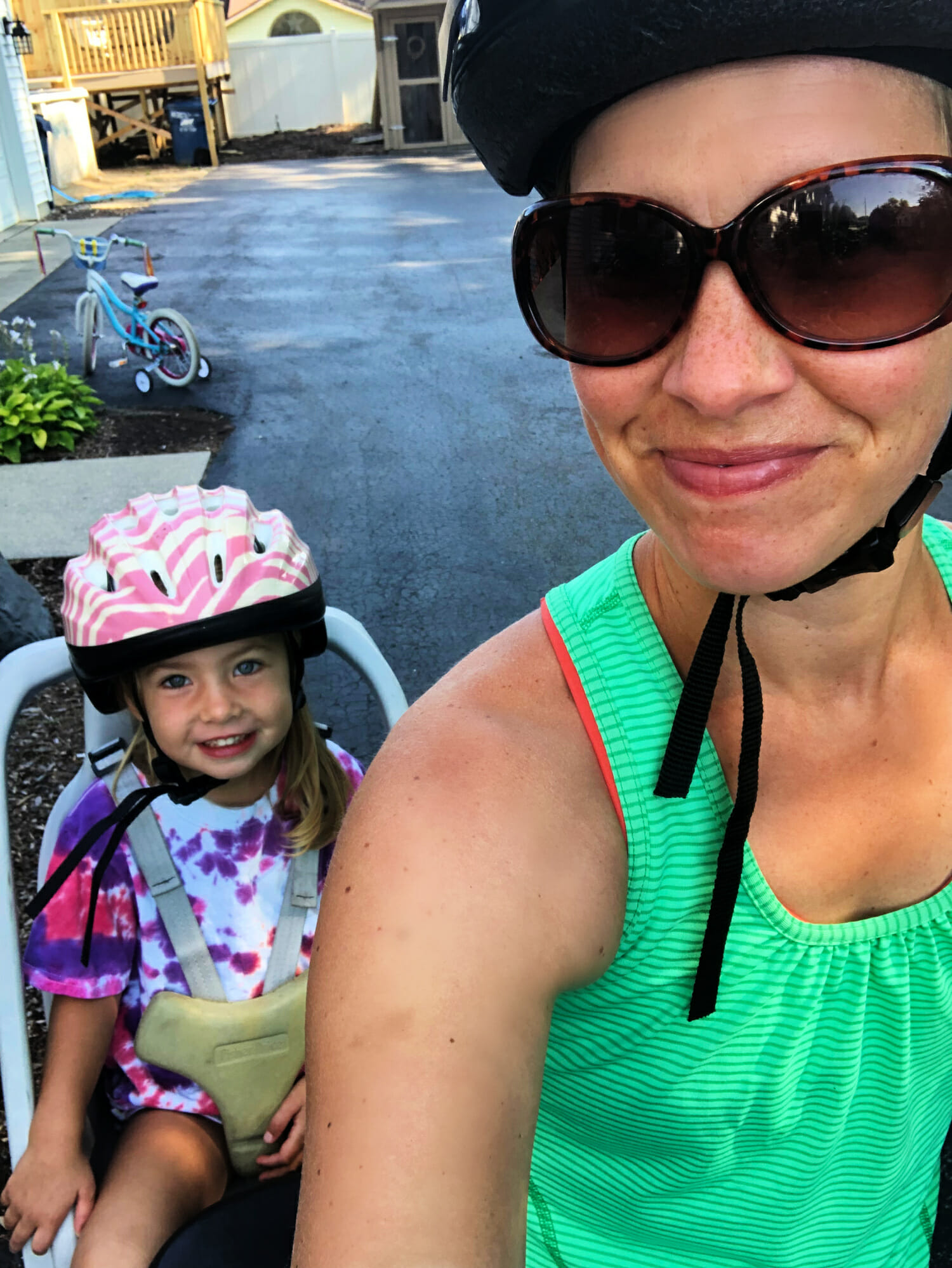 bike ride with mom