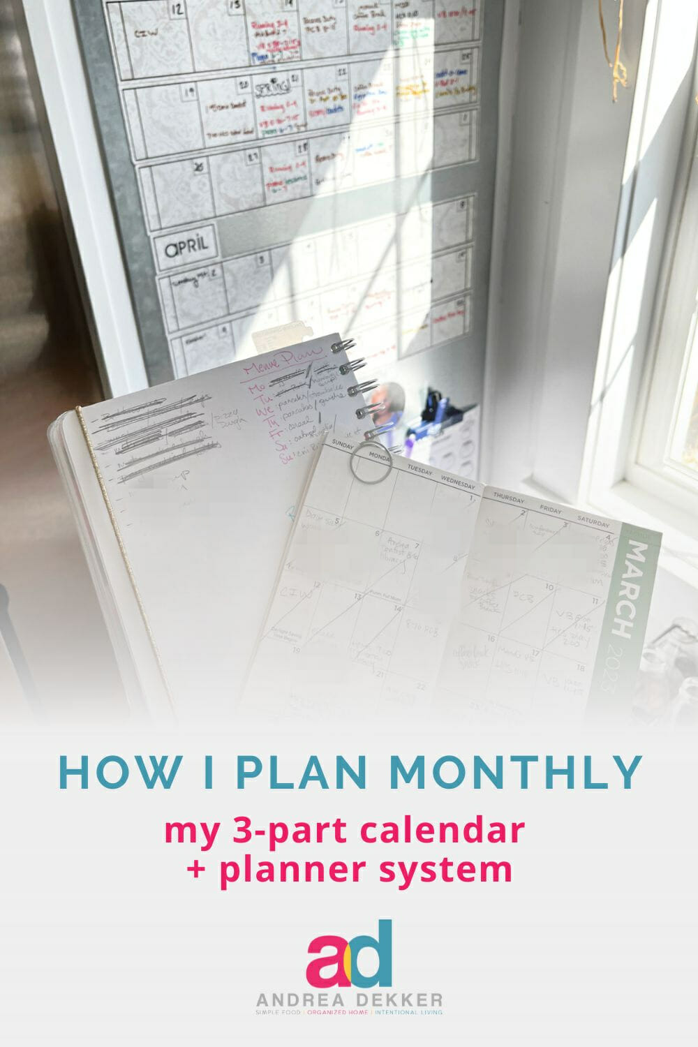 If you feel frustrated with your current planning/scheduling method, or if you're curious about a new way, give monthly planning a try! via @andreadekker