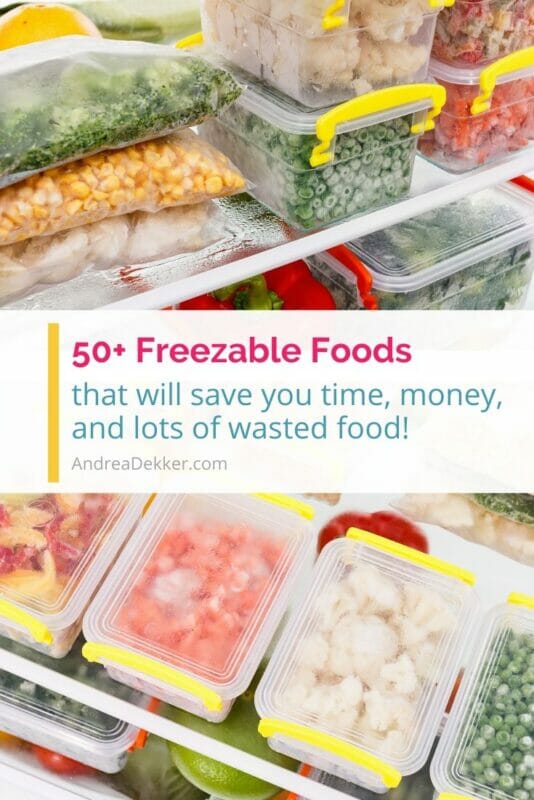 50 freezable foods