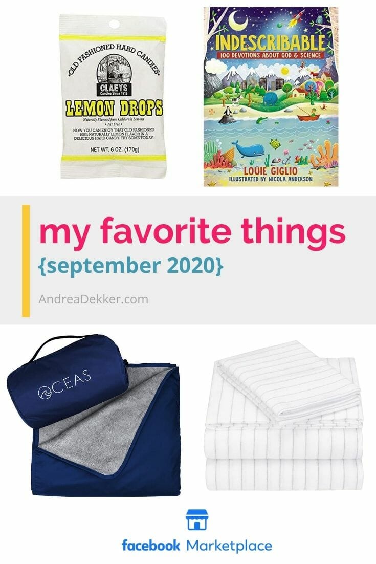 Fall is here! Let’s break out the flannel sheets + cozy blankets. And also... a book recommendation, a favorite candy, and my new favorite way to declutter! via @andreadekker