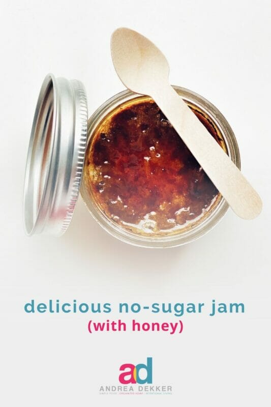 no sugar jam recipe