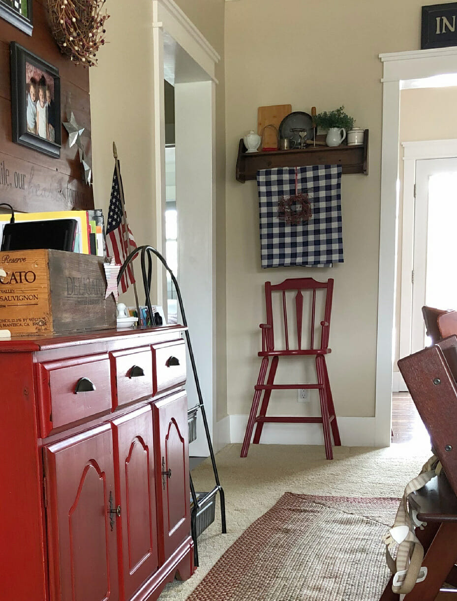 antique high chair