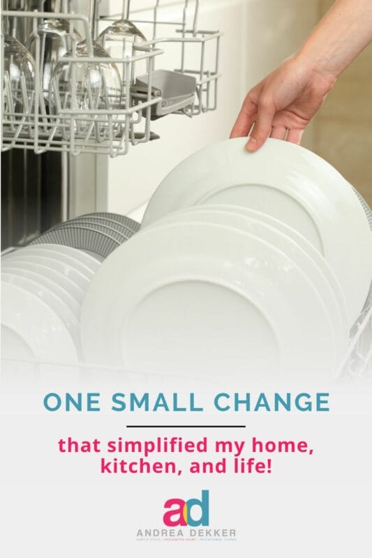 dishwasher change