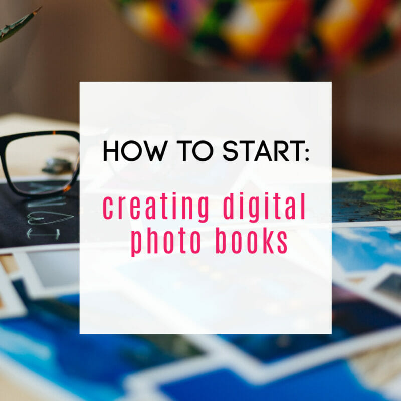 how to create digital photo books