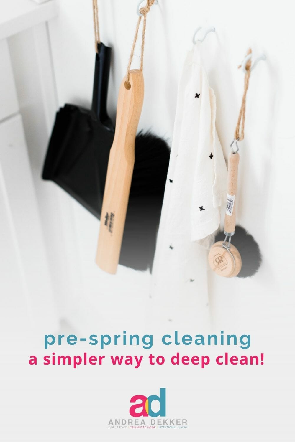 Spring cleaning time! Tools to help you get clean and organized