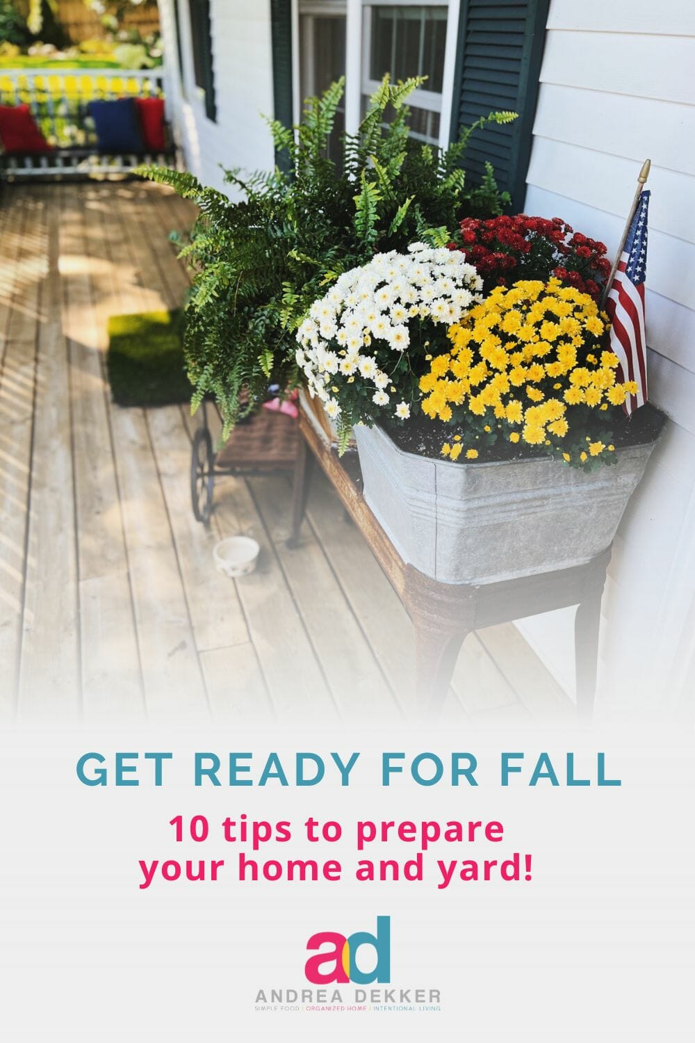 Seasonal maintenance allows our homes to run more smoothly all year long, and they prevent a mile-long honey-do list every summer. Here's how we prep for fall! via @andreadekker