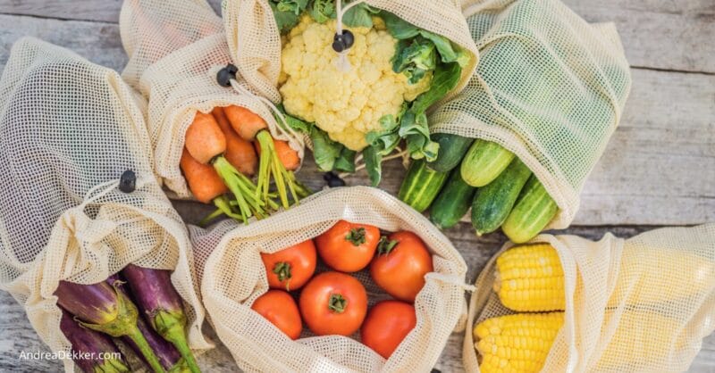 produce in bags