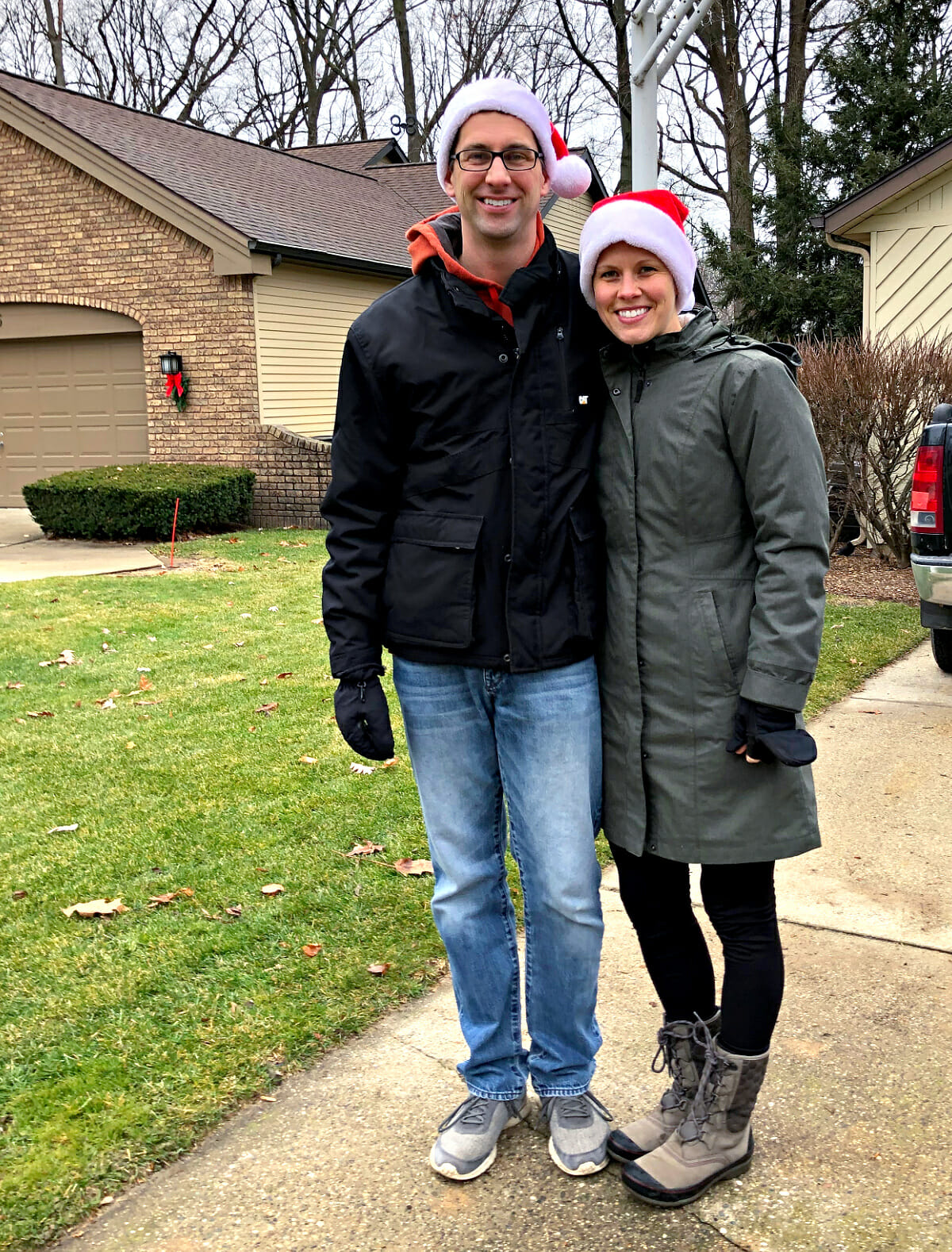 santa hats via @andreadekker