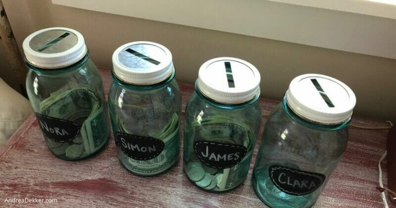 savings jars
