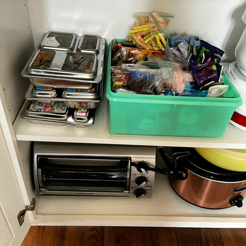 school snack station