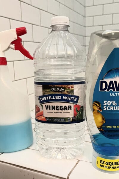 shower cleaning ingredients