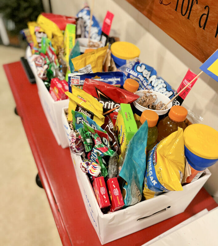 clutter-free snack box gifts