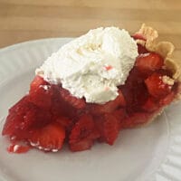 no bake strawberry pie