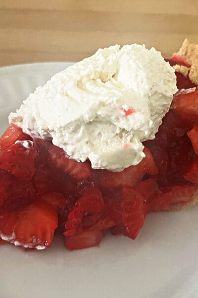 no bake strawberry pie
