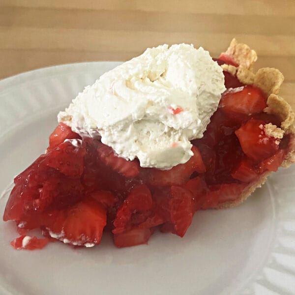 no bake strawberry pie