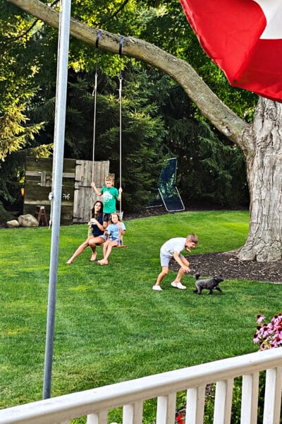 swinging