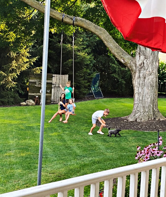 swinging