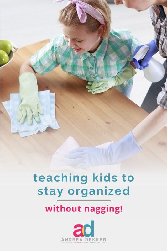 teaching kids maitenance