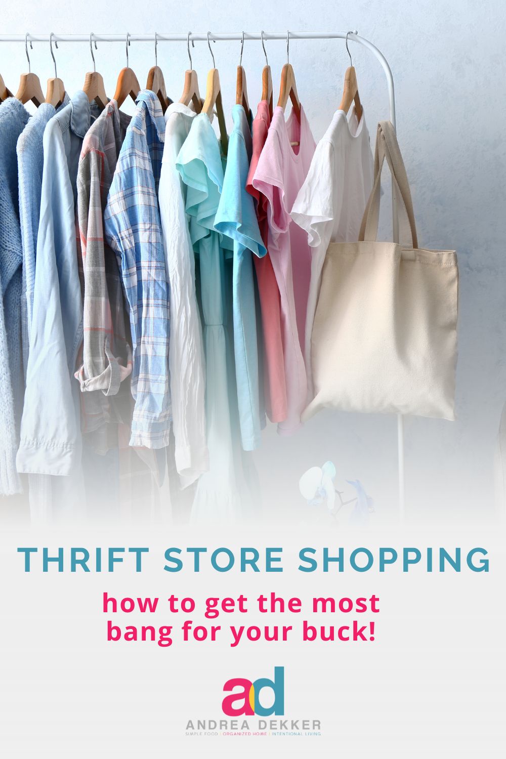 Do you love the idea of shopping at thrift stores... but you never seem to have much luck finding what you need? I've got a bunch of tips that should help! via @andreadekker