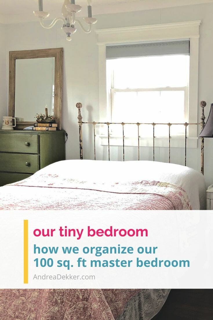 How We Organized Our Small Bedroom