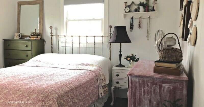 Take The Tour Our Tiny Farmhouse Master Bedroom Andrea Dekker