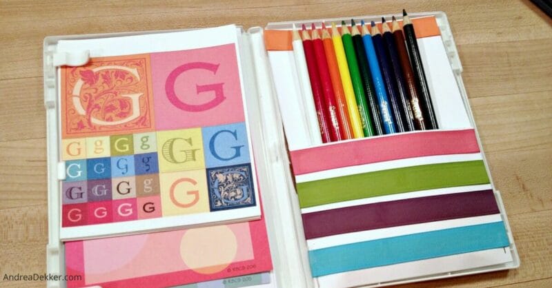 travel art kit