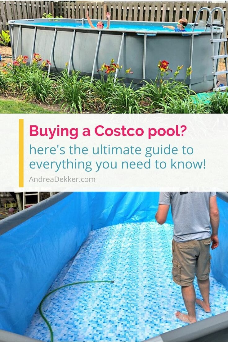 Si está buscando una forma divertida y frugal de disfrutar del verano en casa con su familia, ¡considere la posibilidad de adquirir una piscina! ¡Aprende todo lo que siempre quisiste saber sobre cómo instalar y montar una piscina sobre tierra Costco antes de ir a la tienda a comprar! vía @andreadekker