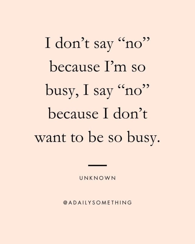 quote about saying no