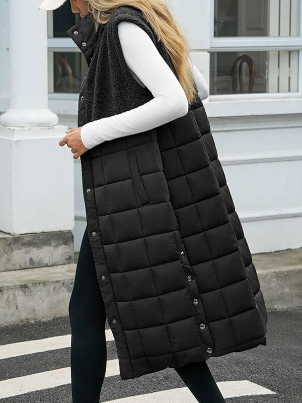long black vest