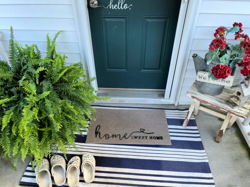 crocs by the back door