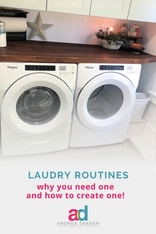 why you need a laundry routine